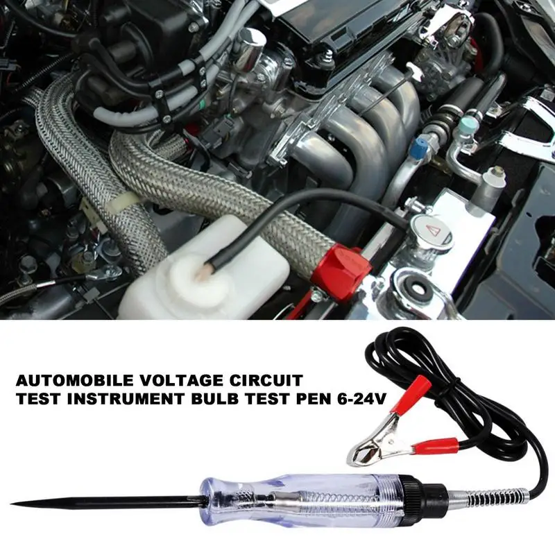 Circuit Tester High Quality Material With Sensitive Indicator Light Circuit Tester Not Easy To Break Simple To Use For Vehicles
Circuit Tester High Quality Material With Sensitive Indicator Light Circuit Tester Not Easy To Break Simple To Use For Vehicles