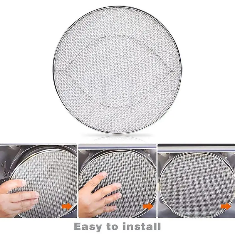 Portable Splatter Guards Stainless Steel Splatter Screen Splatter Guard Cover Frying Pan Lid With Handle For Kitchen Frying
Portable Splatter Guards Stainless Steel Splatter Screen Splatter Guard Cover Frying Pan Lid With Handle For Kitchen Frying