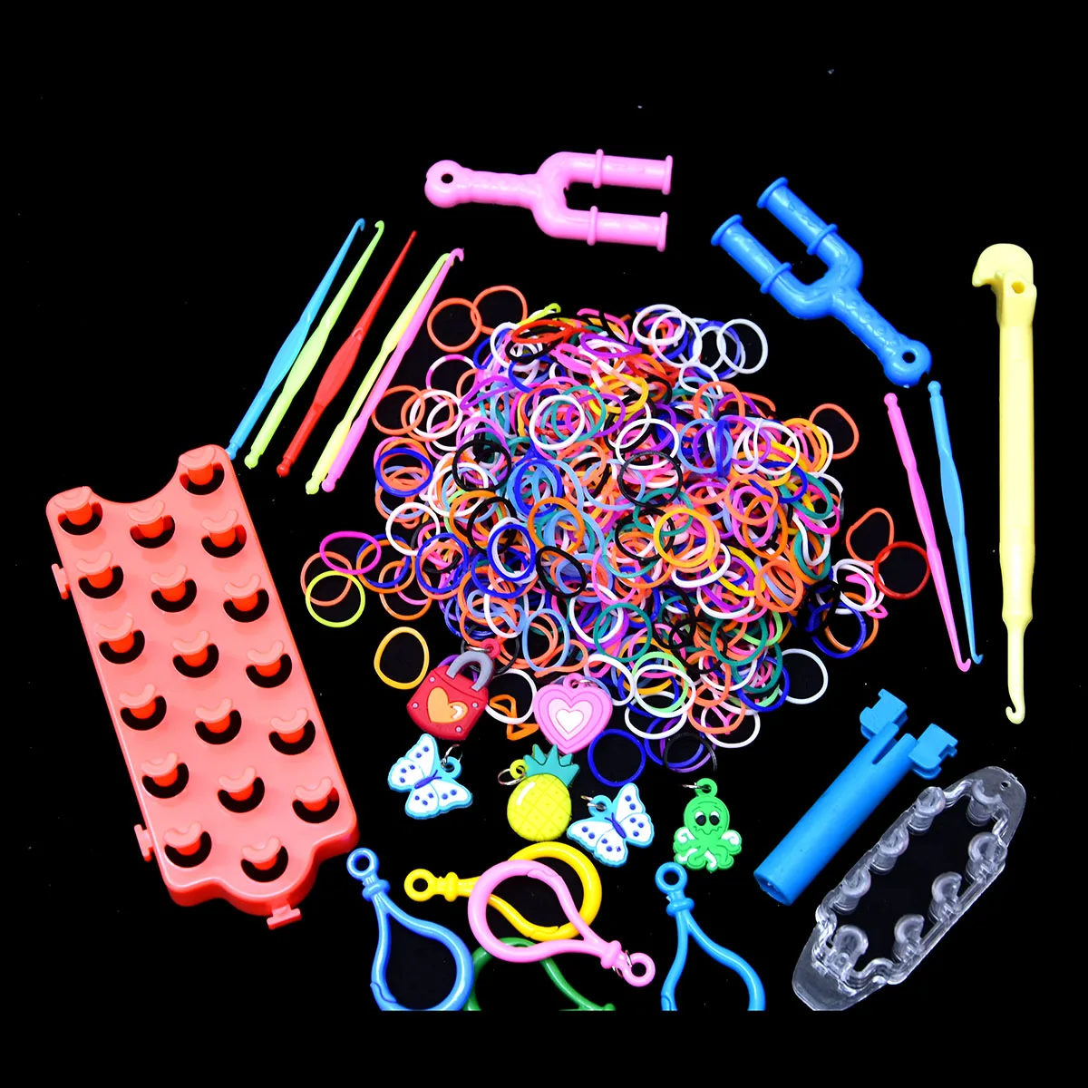600pcs Loom Rubber Bands Bracelet for Kids or Hair Rubber Loom Bands Make Woven Bracelet Colorful DIY Toys Christmas 2023 Gift
600pcs Loom Rubber Bands Bracelet for Kids or Hair Rubber Loom Bands Make Woven Bracelet Colorful DIY Toys Christmas 2023 Gift