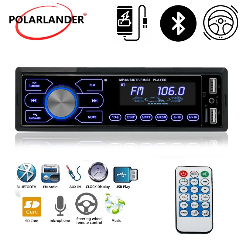 Mp3-плеер 1Din SD/MMC/AUX с сенсорной кнопкой и дистанционным управлением MP3/WMA/WAV Bluetooth FM 87,5 МГц-108,0 МГц короткий 4*60 Вт 12 в двойной USB 620
Mp3-плеер 1Din SD/MMC/AUX с сенсорной кнопкой и дистанционным управлением MP3/WMA/WAV Bluetooth FM 87,5 МГц-108,0 МГц короткий 4*60 Вт 12 в двойной USB 620