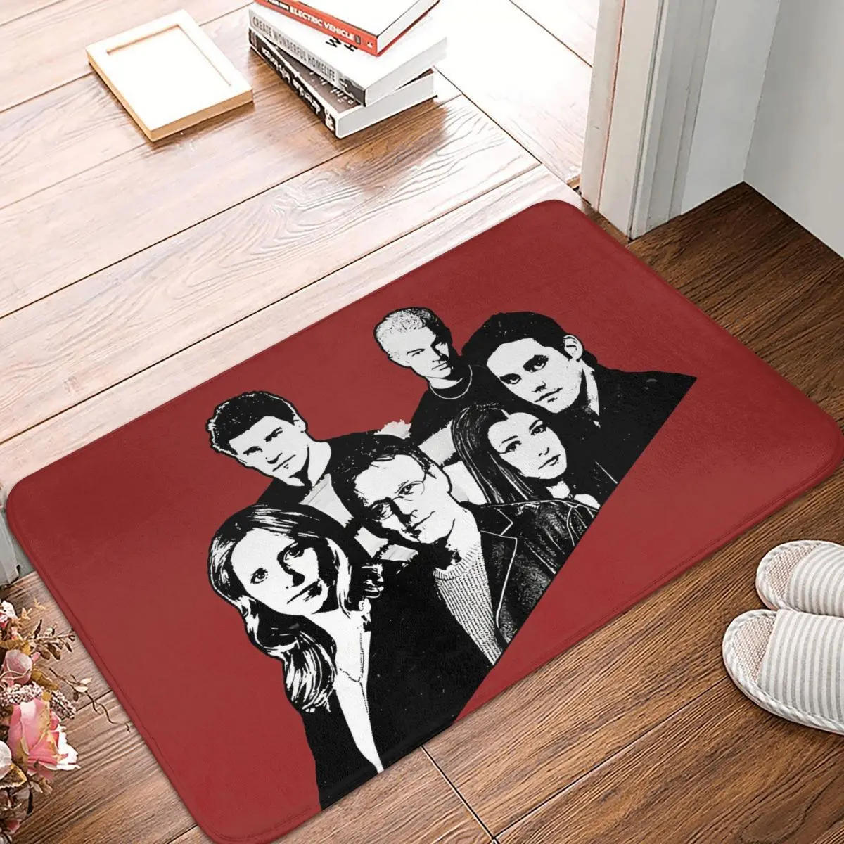 Buffy the Vampire Slayer Non-slip Doormat A BTVS Motif Bath Kitchen Mat Outdoor Carpet Flannel Modern Decor
Buffy the Vampire Slayer Non-slip Doormat A BTVS Motif Bath Kitchen Mat Outdoor Carpet Flannel Modern Decor