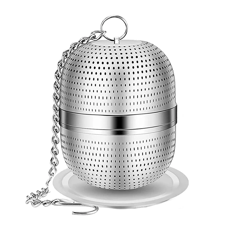 Tea Infuser, Stainless Steel Tea Strainer, Ball Mesh Tea Strainer, For Tea, Spices And Most Cups And Teapots
Tea Infuser, Stainless Steel Tea Strainer, Ball Mesh Tea Strainer, For Tea, Spices And Most Cups And Teapots