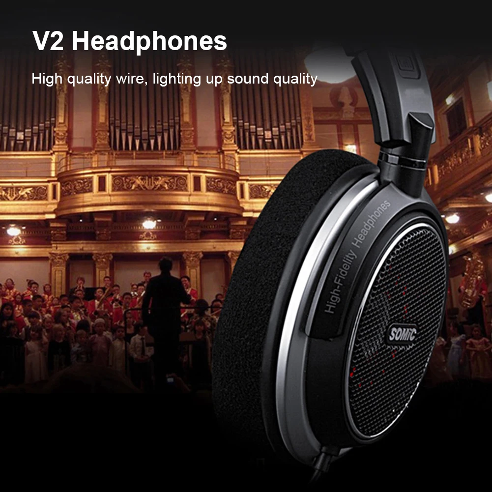 Over Ear Head-Mounted Headset Deep Bass HiFi Stereo Headset Noise Reduction Stereo Music Headphones 3.5mm Jack for Mobile Phone
Over Ear Head-Mounted Headset Deep Bass HiFi Stereo Headset Noise Reduction Stereo Music Headphones 3.5mm Jack for Mobile Phone
