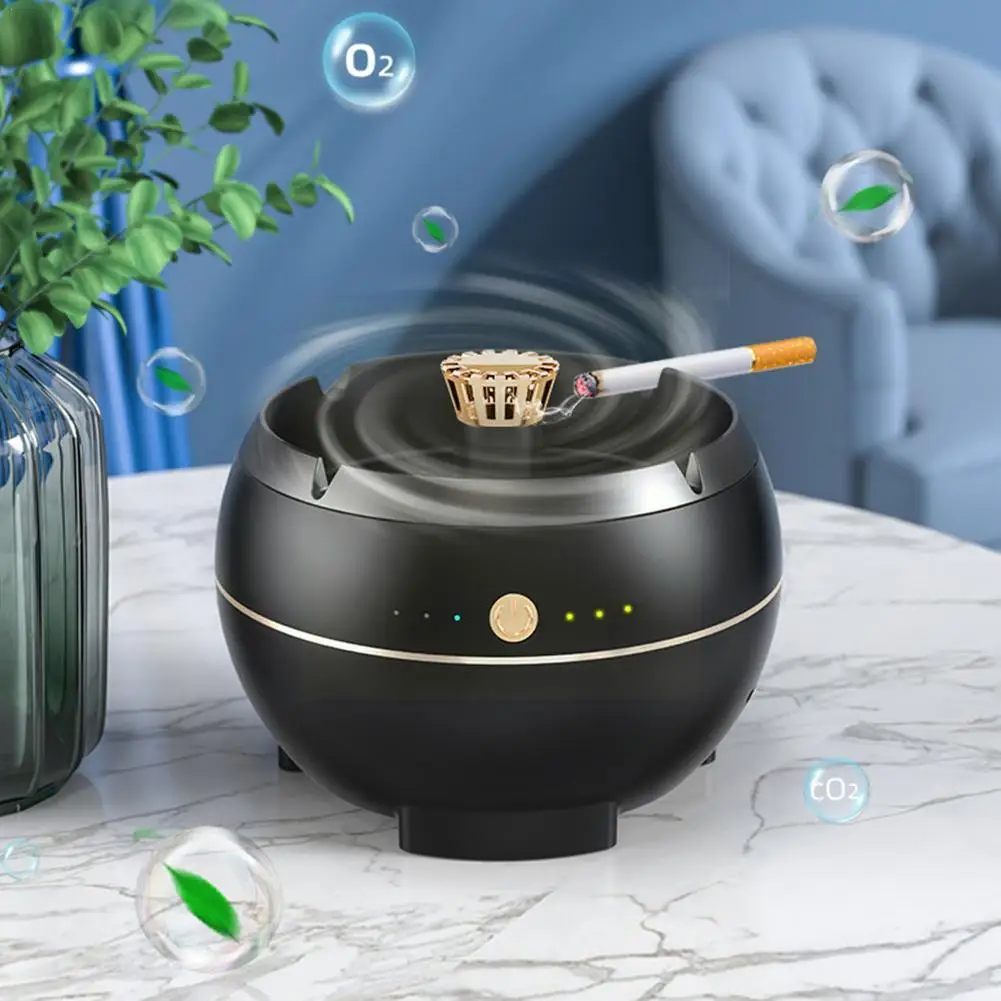 Smokeless Electronic Ashtray Negative Ion Air Purifier Anti Ashtray Second-hand Smoke Filtration Air Ashtr USB HEPA Recharg A1U3
Smokeless Electronic Ashtray Negative Ion Air Purifier Anti Ashtray Second-hand Smoke Filtration Air Ashtr USB HEPA Recharg A1U3