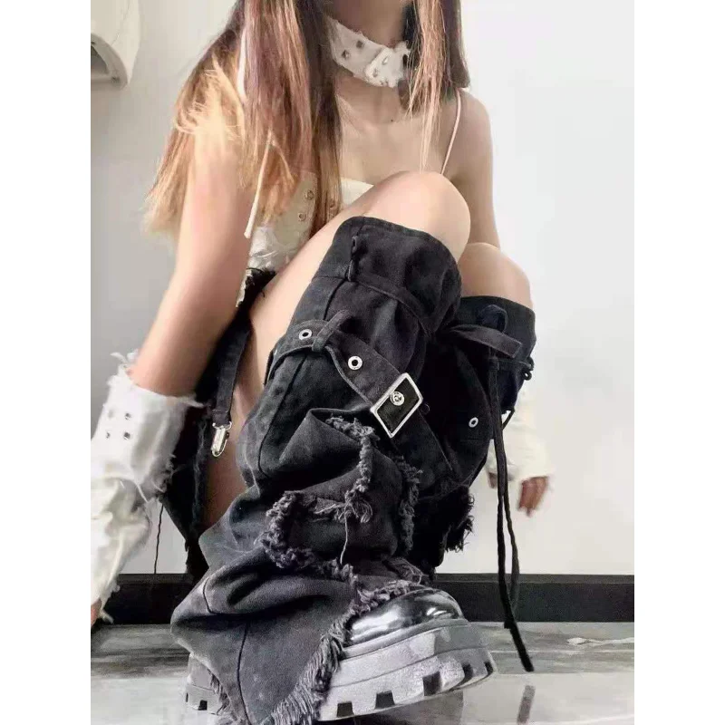 Повседневные мешковатые панк корейские аксессуары Harajuku джинсовые черные ноги модные готические теплые женские гольфы рукав эмо готические альтернативные ноги
Повседневные мешковатые панк корейские аксессуары Harajuku джинсовые черные ноги модные готические теплые женские гольфы рукав эмо готические альтернативные ноги