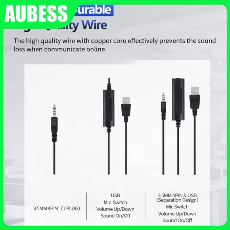 Wire Control 3.5mm Aux Wired Business Headset 3.5mm Usb Wired For Clear Call Single Side Wired Office Headset Universal Earphone
Wire Control 3.5mm Aux Wired Business Headset 3.5mm Usb Wired For Clear Call Single Side Wired Office Headset Universal Earphone