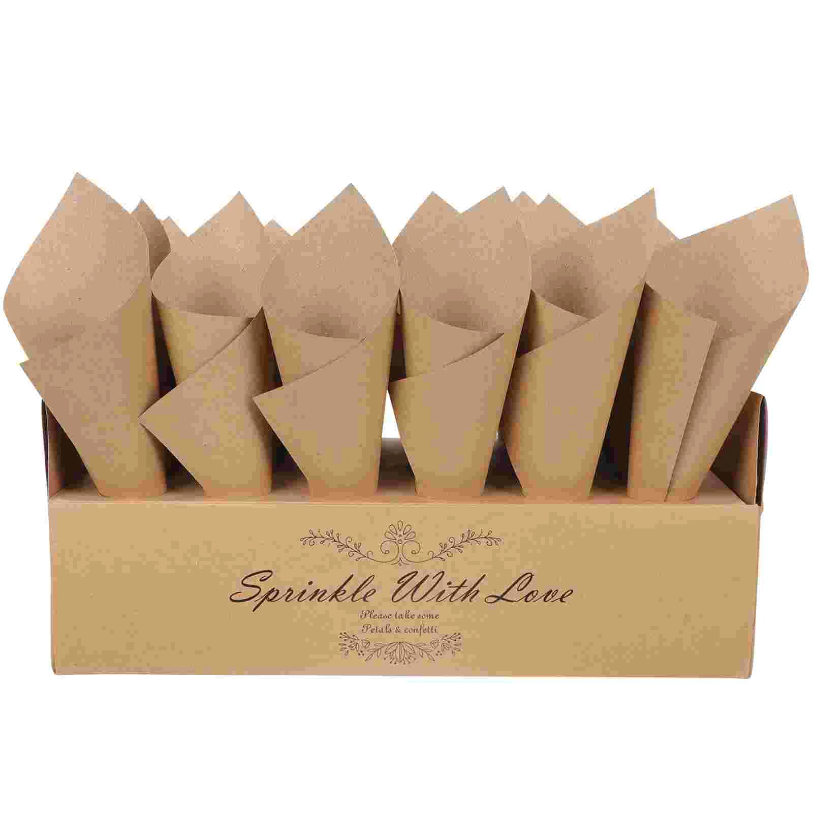 Cones Papercone Petalbouquet Wedding Flower Partycandy Holders Kraft Holder Packaging Diy Standwrapper Craft Friessupplies
Cones Papercone Petalbouquet Wedding Flower Partycandy Holders Kraft Holder Packaging Diy Standwrapper Craft Friessupplies