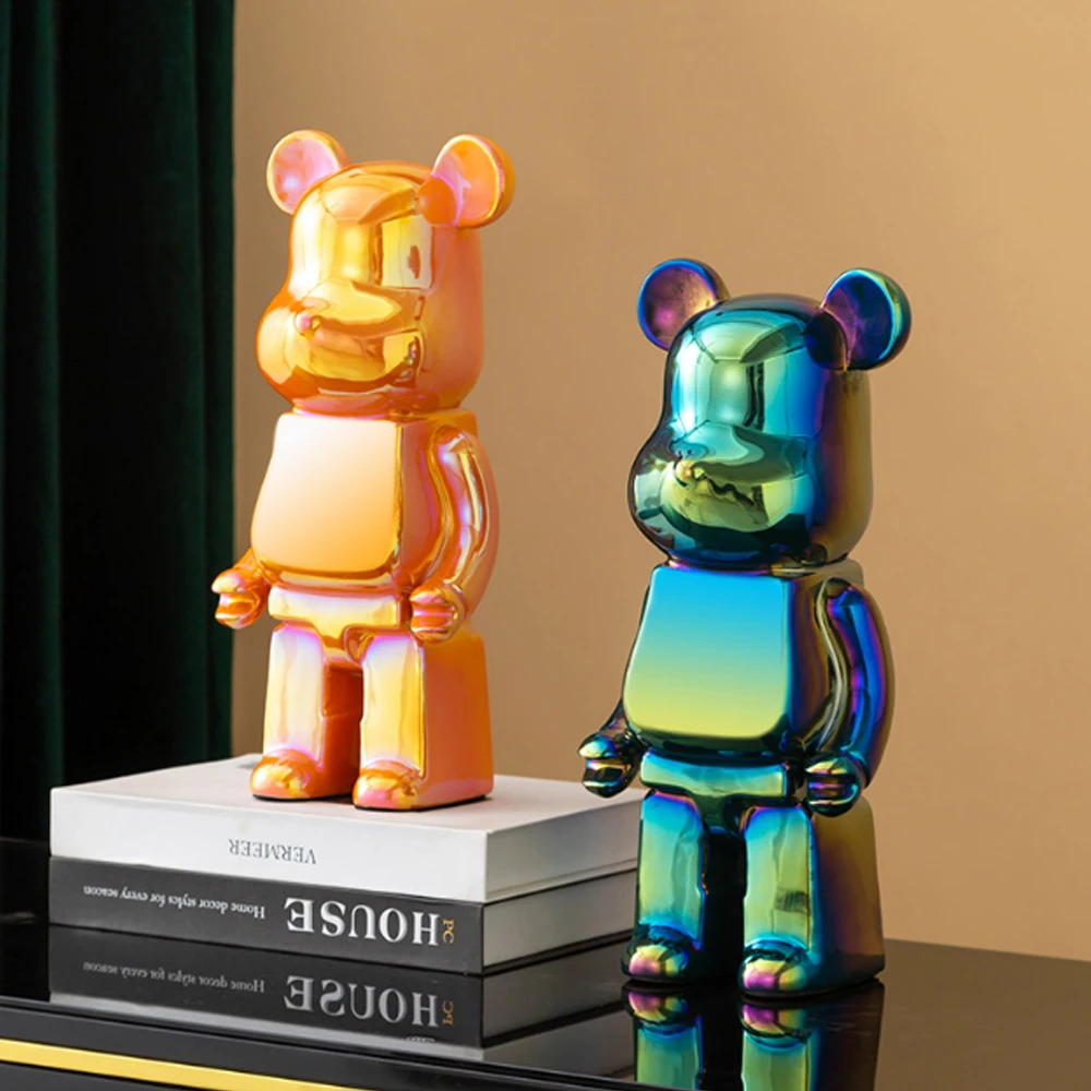 Bearbrick Statue Desk Accessories Bedroom Decoration Home and Decoration Luxury Living Room Decoration Figurines for Interior
Bearbrick Statue Desk Accessories Bedroom Decoration Home and Decoration Luxury Living Room Decoration Figurines for Interior