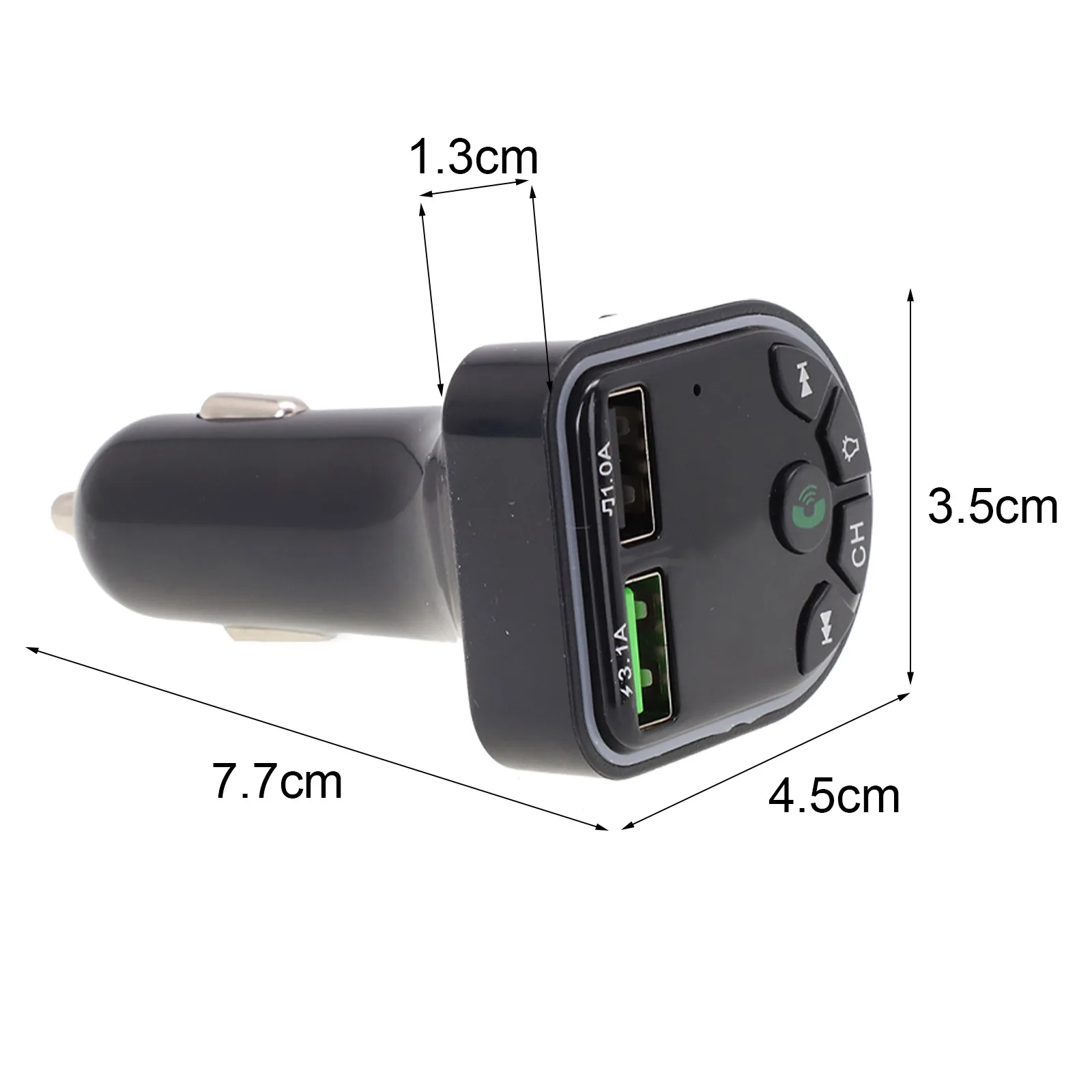 Car Bluetooth MP3 Player 5.0 Wireless Audio Receiver Dual USB 3.1A FM Transmitter Adapter Electronic Accessories
Car Bluetooth MP3 Player 5.0 Wireless Audio Receiver Dual USB 3.1A FM Transmitter Adapter Electronic Accessories
