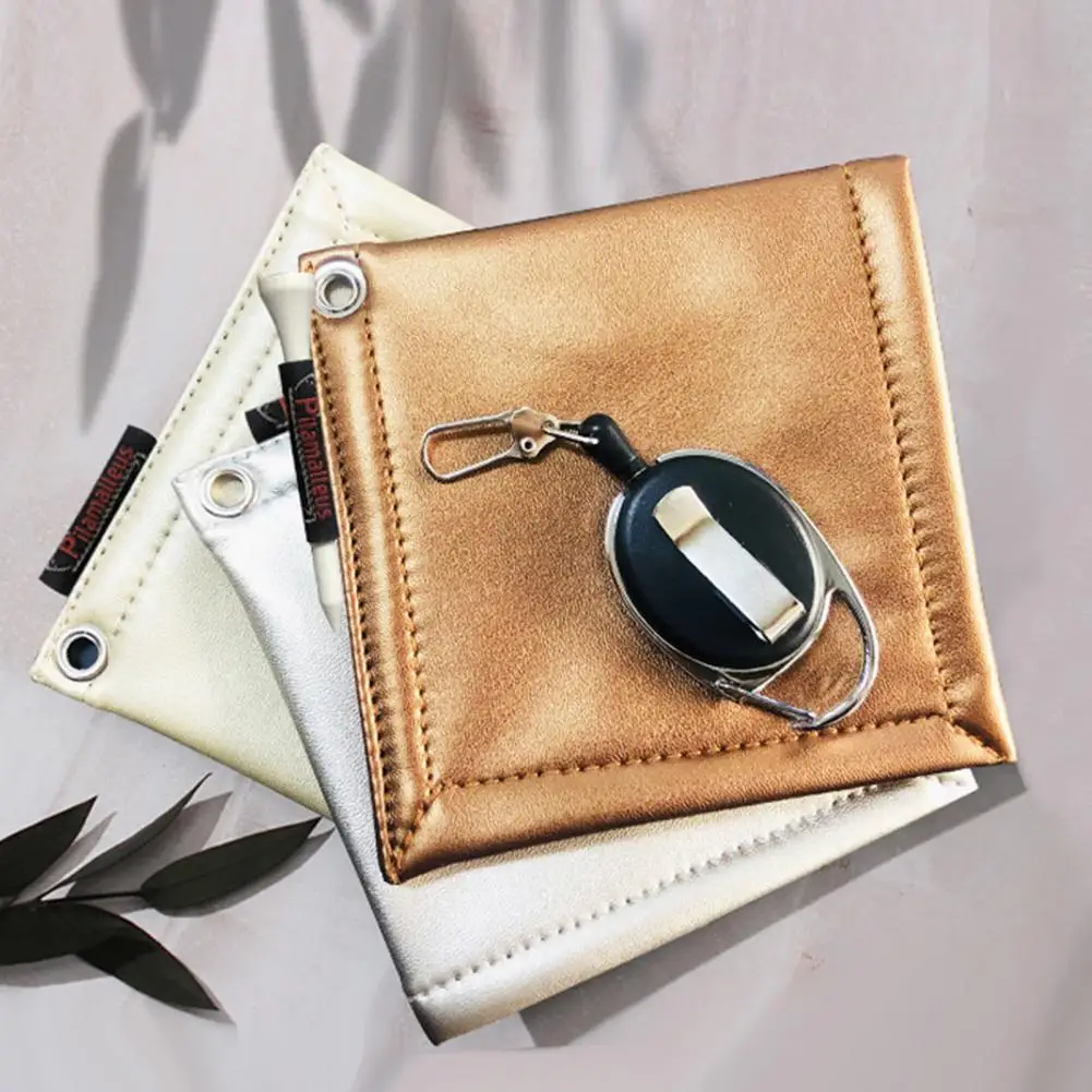 Faux Leather Professional Portable Useful Golf Cleaner Long Service Life Golf Towel Retractable Buckle Golf Equipment
Faux Leather Professional Portable Useful Golf Cleaner Long Service Life Golf Towel Retractable Buckle Golf Equipment