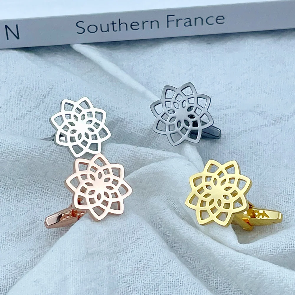 Fashion Black Cufflink for Men Fashion Design Flower Stainless steel Busines Cuff Cufflinks Women Jewelry Gift Free Shipping
Fashion Black Cufflink for Men Fashion Design Flower Stainless steel Busines Cuff Cufflinks Women Jewelry Gift Free Shipping