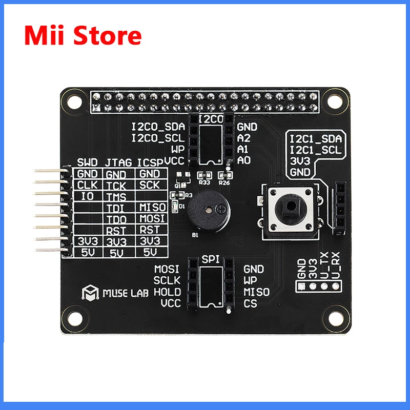 Многофункциональный Женский программатор Raspberry Pi, плата расширения I2C/SPI/SWD/JTAG/ICSP, автономное Программирование с открытым исходным кодом 3B/3B +...
Многофункциональный Женский программатор Raspberry Pi, плата расширения I2C/SPI/SWD/JTAG/ICSP, автономное Программирование с открытым исходным кодом 3B/3B +...