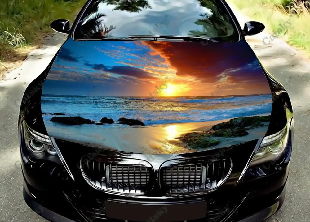 wave beach Car Hood Vinyl Stickers Wrap Vinyl Film Engine Cover Decals Sticker on Car Auto Accessories
wave beach Car Hood Vinyl Stickers Wrap Vinyl Film Engine Cover Decals Sticker on Car Auto Accessories