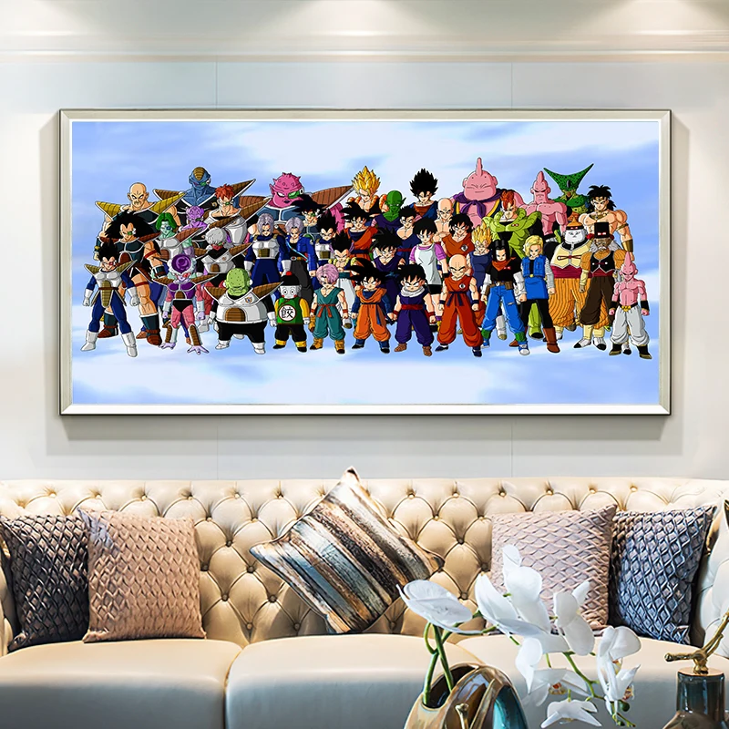 Dragon Ball Anime super saiyan Poster Canvas Painting and Print Goku Art Wall Picture Home Living Room Wall Decoration Cuadors
Dragon Ball Anime super saiyan Poster Canvas Painting and Print Goku Art Wall Picture Home Living Room Wall Decoration Cuadors