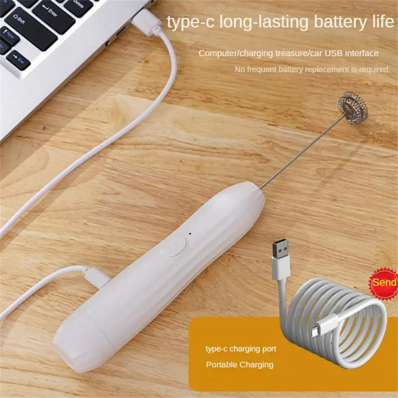 New Arrival Kitchen Coffee Latte Chocolate High Quality Plastic & Stainless Steel Electric Milk Frother Handheld Foam Whisk
New Arrival Kitchen Coffee Latte Chocolate High Quality Plastic & Stainless Steel Electric Milk Frother Handheld Foam Whisk