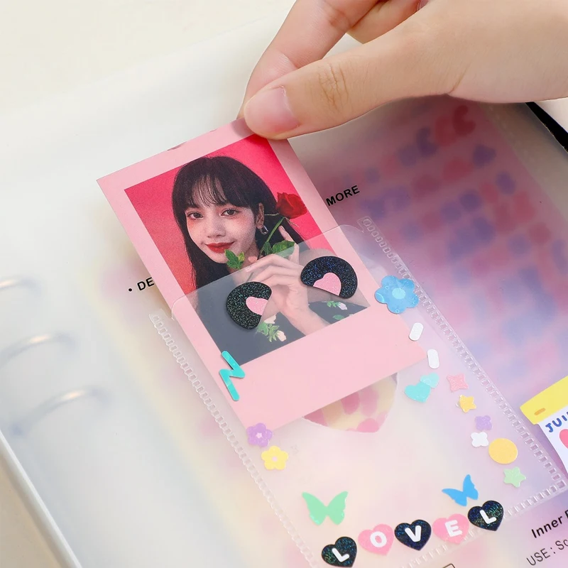 New Arrival A5 Binder Photocards Collect Book Postcard Holder 10PCS Sleeves Journal Agenda Planner School Stationery
New Arrival A5 Binder Photocards Collect Book Postcard Holder 10PCS Sleeves Journal Agenda Planner School Stationery
