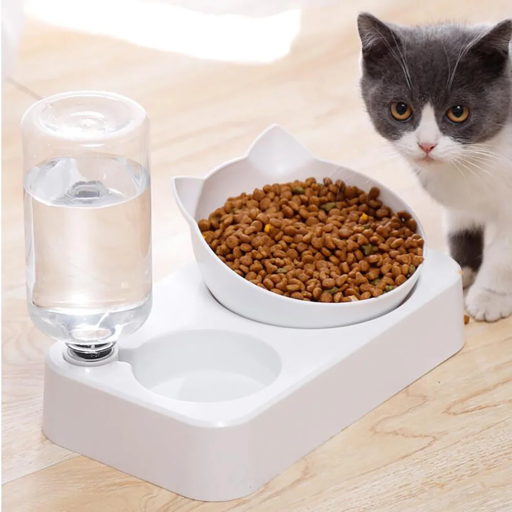Pet Cat Bowl Automatic Water Feeder Dog Food Bowl Waterer Dispenser Non-Slip Double Container Drinking Dish Bowls Pet Supply
Pet Cat Bowl Automatic Water Feeder Dog Food Bowl Waterer Dispenser Non-Slip Double Container Drinking Dish Bowls Pet Supply
