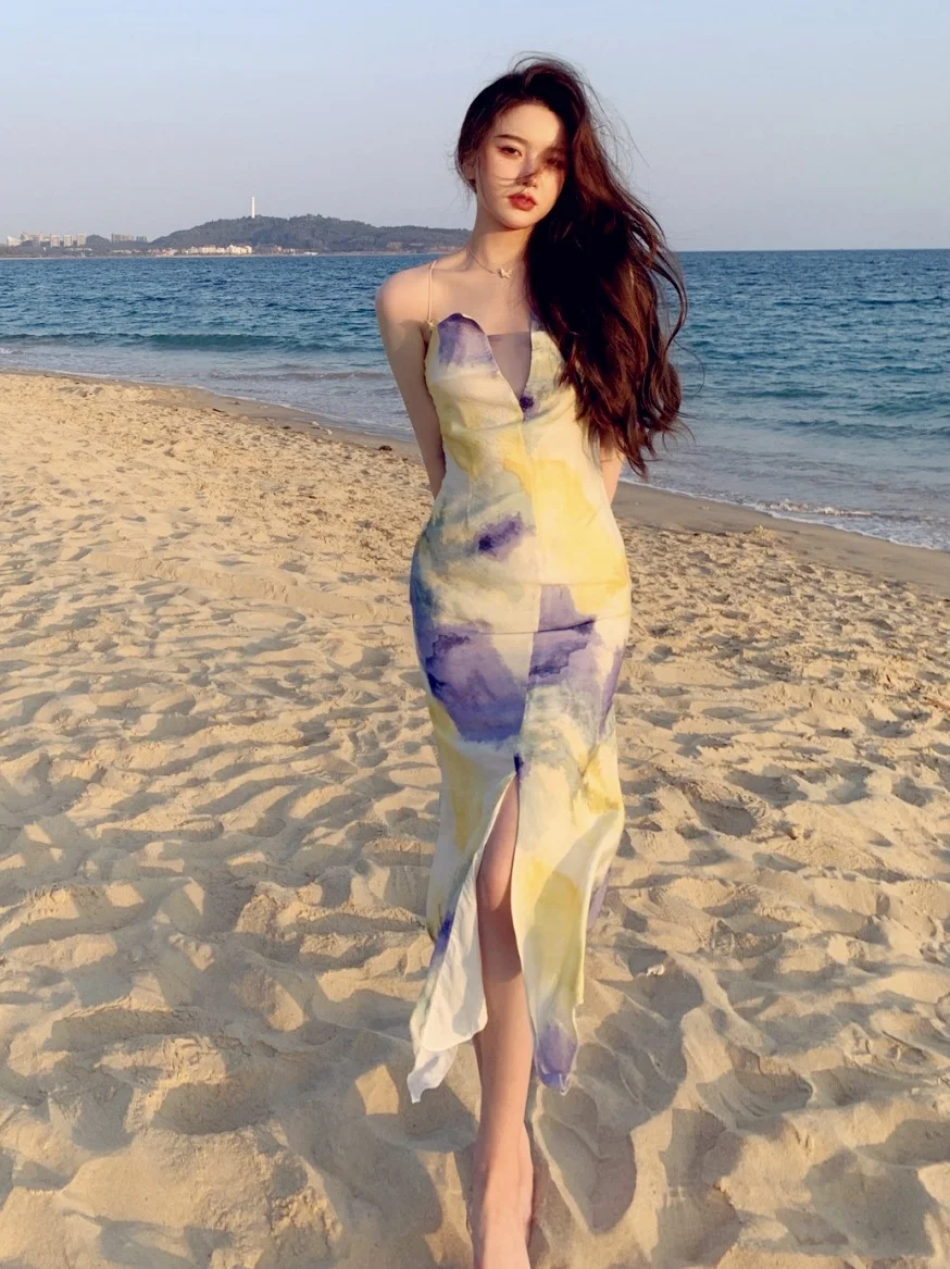 Женское платье для путешествий, пляжная юбка, супер яркая юбка
Женское платье для путешествий, пляжная юбка, супер яркая юбка