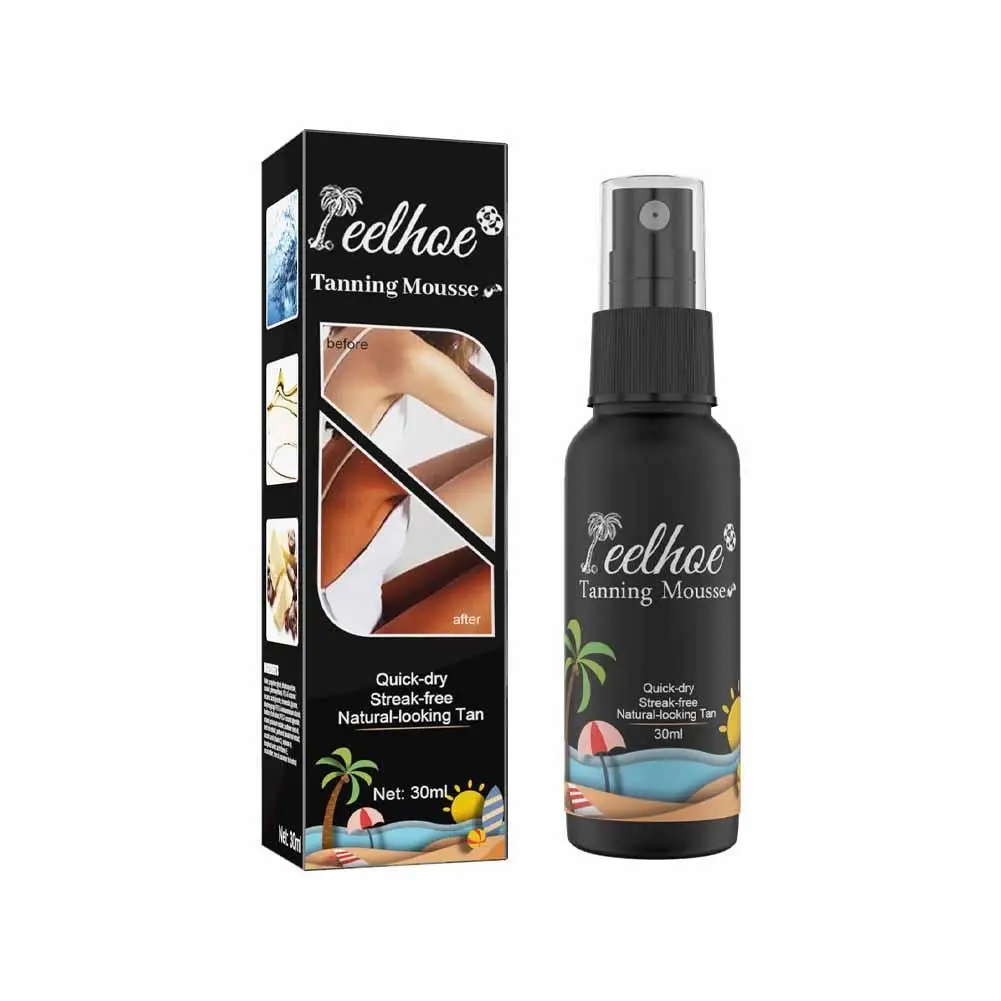 30ml Tanning Spray Sunless Application For Bronze Skin Beach Tanning Cream Spray For Natural Summer Brown Skin
30ml Tanning Spray Sunless Application For Bronze Skin Beach Tanning Cream Spray For Natural Summer Brown Skin