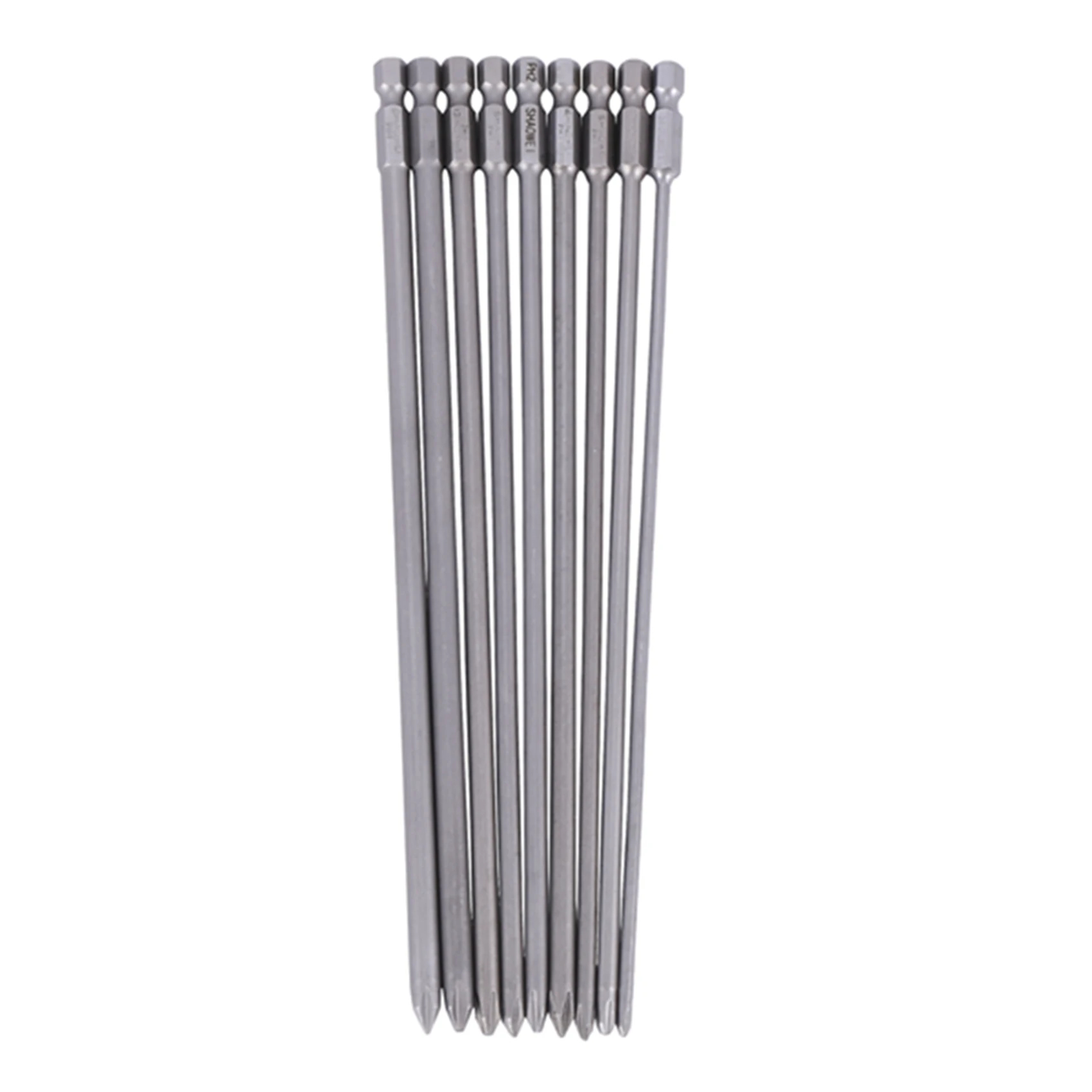 9Pcs 1/4 Inch 200Mm Ph1 Ph2 Phillips Magnetic Long Hex Cross Head Screwdriver Bits S2 Electric Drill Power Driver Tools
9Pcs 1/4 Inch 200Mm Ph1 Ph2 Phillips Magnetic Long Hex Cross Head Screwdriver Bits S2 Electric Drill Power Driver Tools