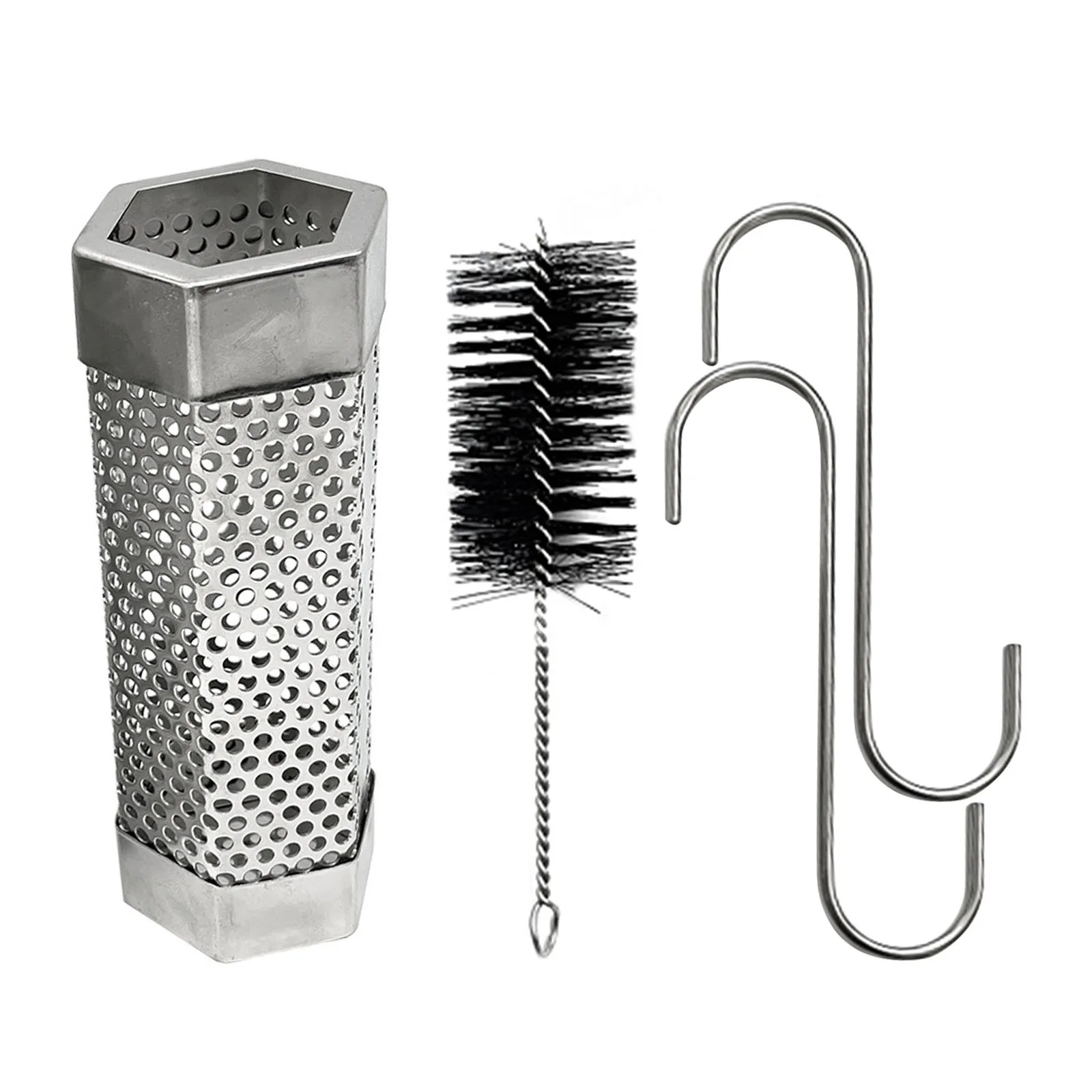 BBQ Basket Drum Grilling Basket Outdoor BBQ Cage Stainless Steel Barbecue Mesh Tube Picnic Camping Barbecue Cooking Tool
BBQ Basket Drum Grilling Basket Outdoor BBQ Cage Stainless Steel Barbecue Mesh Tube Picnic Camping Barbecue Cooking Tool