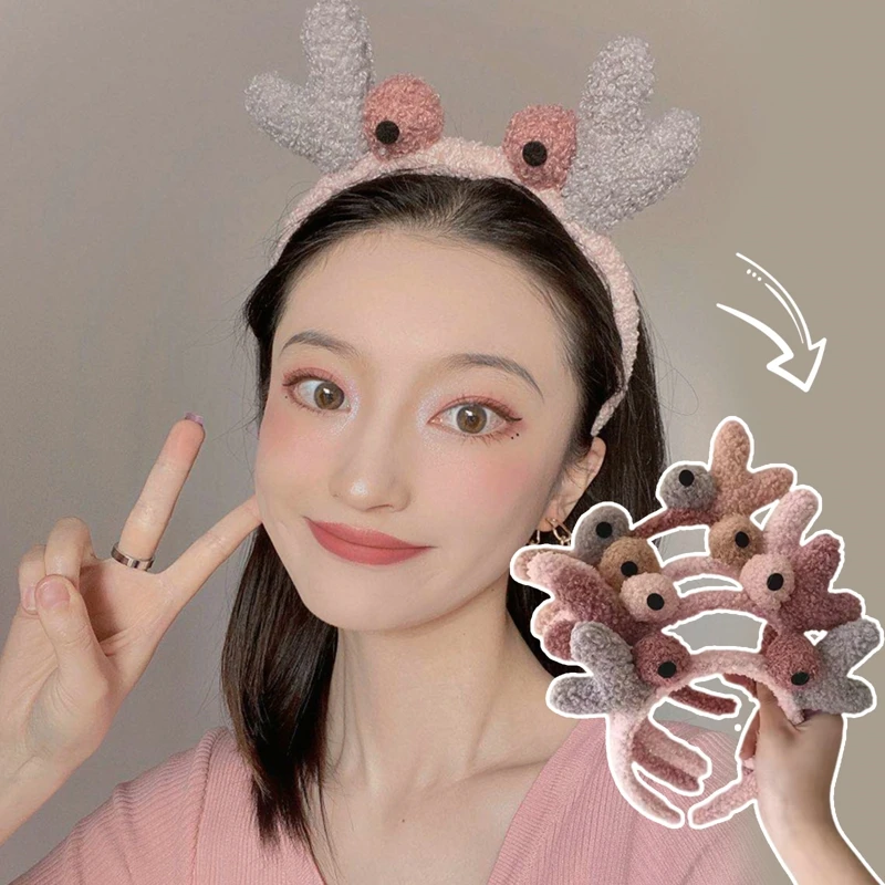 Women Girls Cute Plush Elk Crab Crown Hairbands Lovely Hair Decorate Lambswool Headband Hair Hoops Fashion Hair Accessories
Women Girls Cute Plush Elk Crab Crown Hairbands Lovely Hair Decorate Lambswool Headband Hair Hoops Fashion Hair Accessories