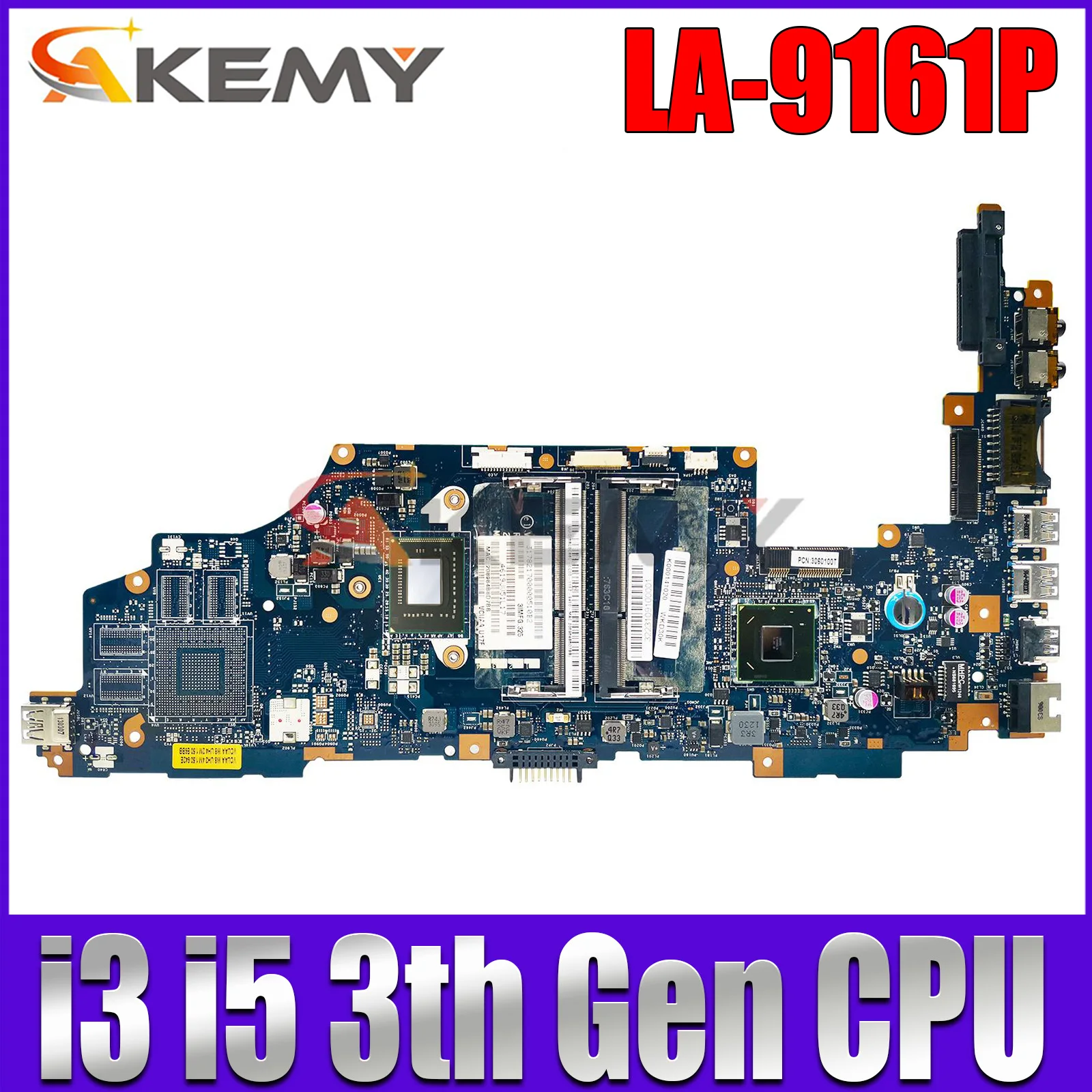 Материнская плата для ноутбука Toshiba Satellite U940 U945, материнская плата VCUAA LA-9161P с процессором i3 i5 2-го поколения или 3-го поколения
Материнская плата для ноутбука Toshiba Satellite U940 U945, материнская плата VCUAA LA-9161P с процессором i3 i5 2-го поколения или 3-го поколения