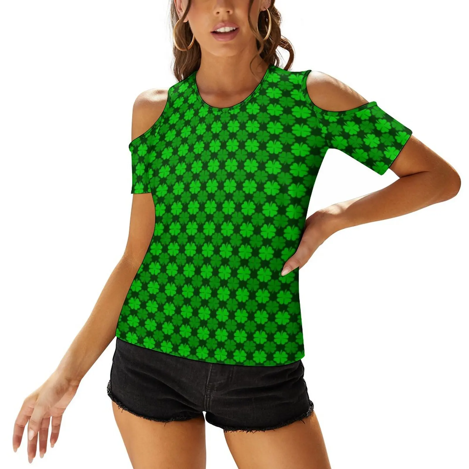 St Patricks Day T Shirts Shamrock Pattern Streetwear T Shirt Short Sleeves Short Sleeve Print Tee Shirt Cute Oversized Top Tees
St Patricks Day T Shirts Shamrock Pattern Streetwear T Shirt Short Sleeves Short Sleeve Print Tee Shirt Cute Oversized Top Tees