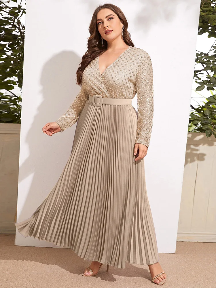 TOLEEN Women Plus Size Maxi Dresses 2022 Luxury Designer Chic Elegant Long Sleeve Turkish African Evening Party Wedding Clothing
TOLEEN Women Plus Size Maxi Dresses 2022 Luxury Designer Chic Elegant Long Sleeve Turkish African Evening Party Wedding Clothing