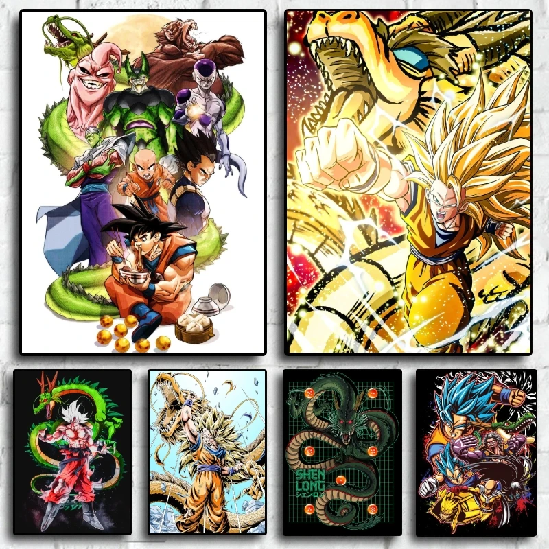 Anime Poster Dragon Ball Family Lucky God Dragon Goku Modern Home Living Room Boys Bedroom Canvas Painting Decoration
Anime Poster Dragon Ball Family Lucky God Dragon Goku Modern Home Living Room Boys Bedroom Canvas Painting Decoration