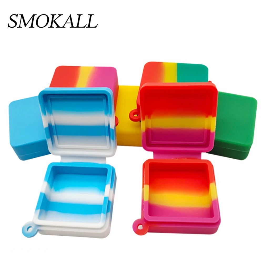 50Pcs 17ml Silicone Jar Square Container For Oil Wax Dab Cigarette Cream Liquid Storage Box Bottles Tobacco Smoking Accessories
50Pcs 17ml Silicone Jar Square Container For Oil Wax Dab Cigarette Cream Liquid Storage Box Bottles Tobacco Smoking Accessories