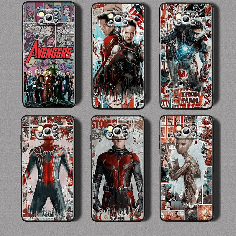 The Avengers superheroes For Xiaomi Civi Mi Poco X3 NFC F3 GT M4 M3 M2 X2 F2 Pro C3 F1 Silicone Shell Capa Black Phone Case
The Avengers superheroes For Xiaomi Civi Mi Poco X3 NFC F3 GT M4 M3 M2 X2 F2 Pro C3 F1 Silicone Shell Capa Black Phone Case