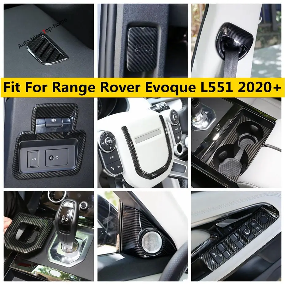 

Pillar A Stereo Speaker / Window Lift Button / Gear Shift Head Cover Trim For Range Rover Evoque L551 2020 - 2023 Accessories
