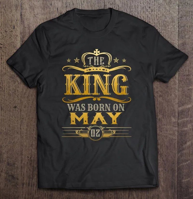 Мужские футболки с надписью "A King Was Born" 02 мая, Майский король, подарок на день рождения, футболки для мужчин, аниме одежда, топы, футболки
Мужские футболки с надписью "A King Was Born" 02 мая, Майский король, подарок на день рождения, футболки для мужчин, аниме одежда, топы, футболки