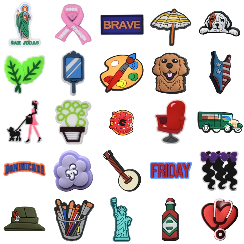 Girl Women Charm Kids Shoes Accessories Boy Wholesale Bulk Para Pins Decorations for Crocs Gifts Men Packs Shoe Charms Set Jeans
Girl Women Charm Kids Shoes Accessories Boy Wholesale Bulk Para Pins Decorations for Crocs Gifts Men Packs Shoe Charms Set Jeans