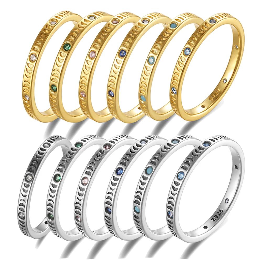 RORU Crystal CZ Eternity Finger Ring Silver 925 Gold Color for Women Fashion Wedding Engagement Rings Luxury Brand Jewelry Gifts
RORU Crystal CZ Eternity Finger Ring Silver 925 Gold Color for Women Fashion Wedding Engagement Rings Luxury Brand Jewelry Gifts