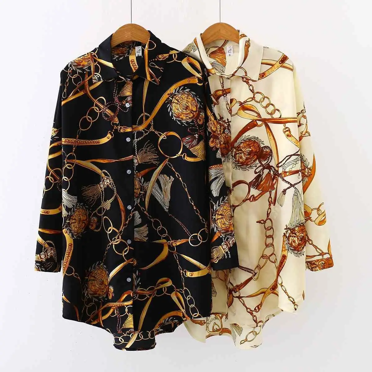 Women Top 2022 New Fashion Chain Casual Summer Chiffon Sunscreen Clothes Mid Length Long Sleeve Loose Shirt Women
Women Top 2022 New Fashion Chain Casual Summer Chiffon Sunscreen Clothes Mid Length Long Sleeve Loose Shirt Women