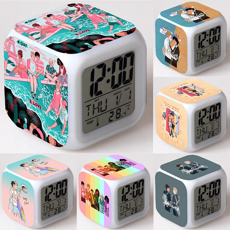 Heartstopper Nick Alarm Clock Charlie Children Birthday Gift Toys Alarm Clock 7 Color Changing Multifunction Digital Alarm Clock
Heartstopper Nick Alarm Clock Charlie Children Birthday Gift Toys Alarm Clock 7 Color Changing Multifunction Digital Alarm Clock