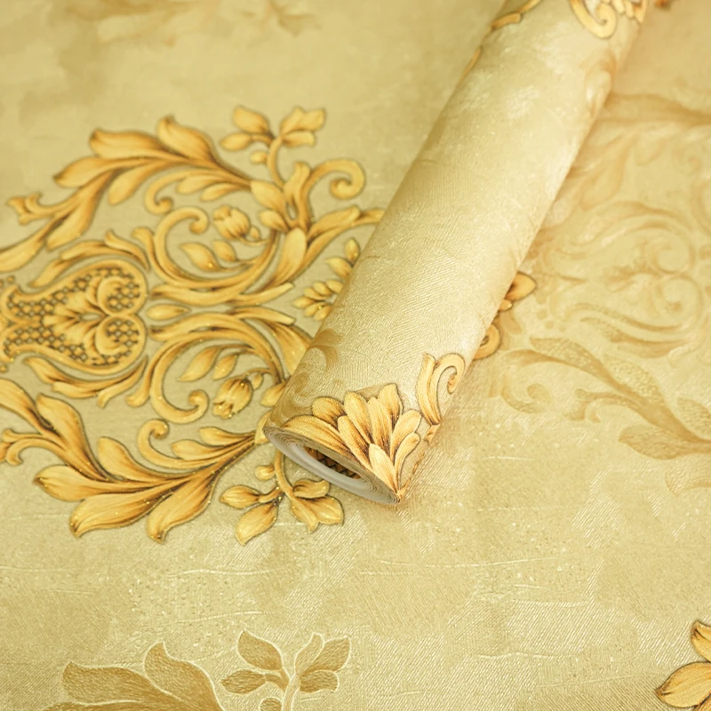 European Luxury Style Mildew proof PVC White Black Damask Striped Wallpaper for Bedroom Living Room 3D Embossed Wall Paper Rolls
European Luxury Style Mildew proof PVC White Black Damask Striped Wallpaper for Bedroom Living Room 3D Embossed Wall Paper Rolls