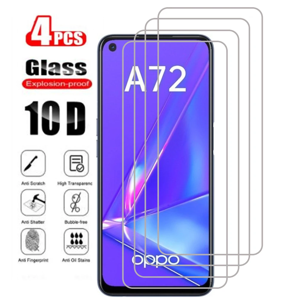 4Pcs Tempered Glass For Oppo A72 A52 A92 A54 A74 A94 A15 A53 Screen Protector For Oppo A72 Glass For Oppo A95 Glass
4Pcs Tempered Glass For Oppo A72 A52 A92 A54 A74 A94 A15 A53 Screen Protector For Oppo A72 Glass For Oppo A95 Glass