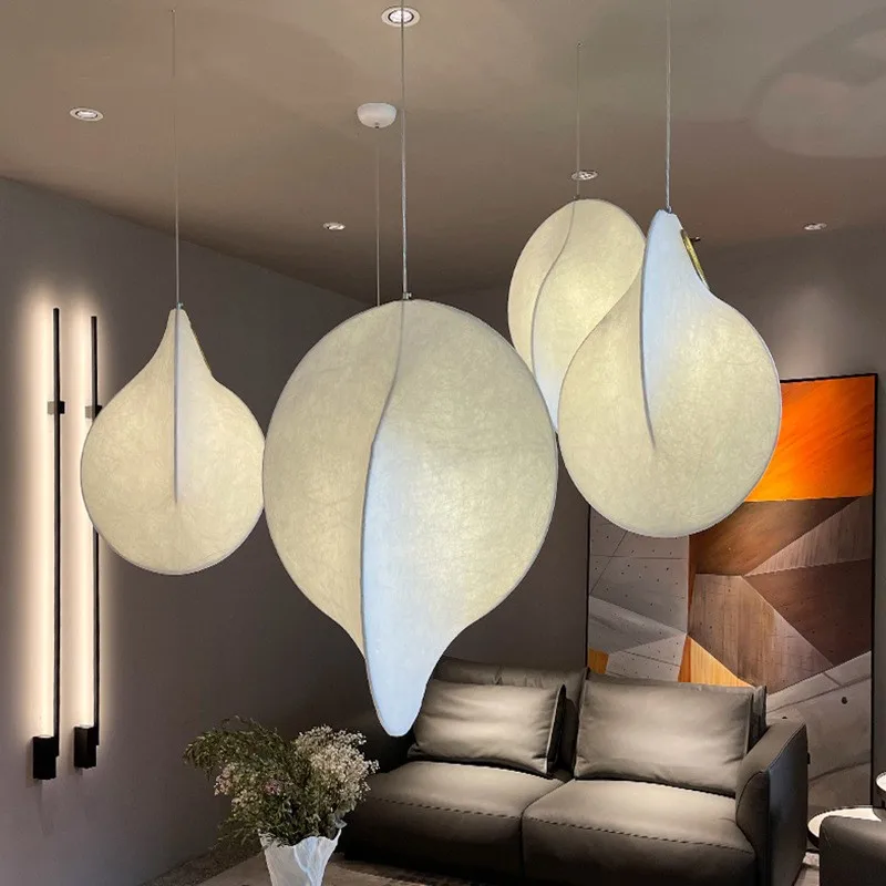 Art Led Chandelier Nordic Silk E27 Lustre Dining Living Pendant Lamp Light Room Decor Luminarias Home Irregular Hanging Fixtures
Art Led Chandelier Nordic Silk E27 Lustre Dining Living Pendant Lamp Light Room Decor Luminarias Home Irregular Hanging Fixtures