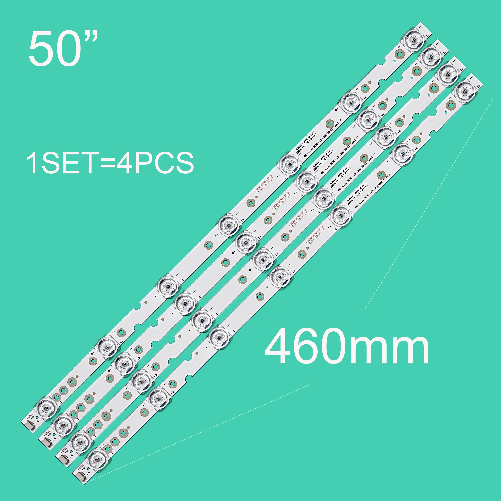 Фонарь подсветки для TCL 50P65US 50S421 50S423 50UD6306 50UD6406 50S425 4C-LB5007-YH02J LX20180417 4C-LB5007-YH02J-ZM03J 50L2
Фонарь подсветки для TCL 50P65US 50S421 50S423 50UD6306 50UD6406 50S425 4C-LB5007-YH02J LX20180417 4C-LB5007-YH02J-ZM03J 50L2
