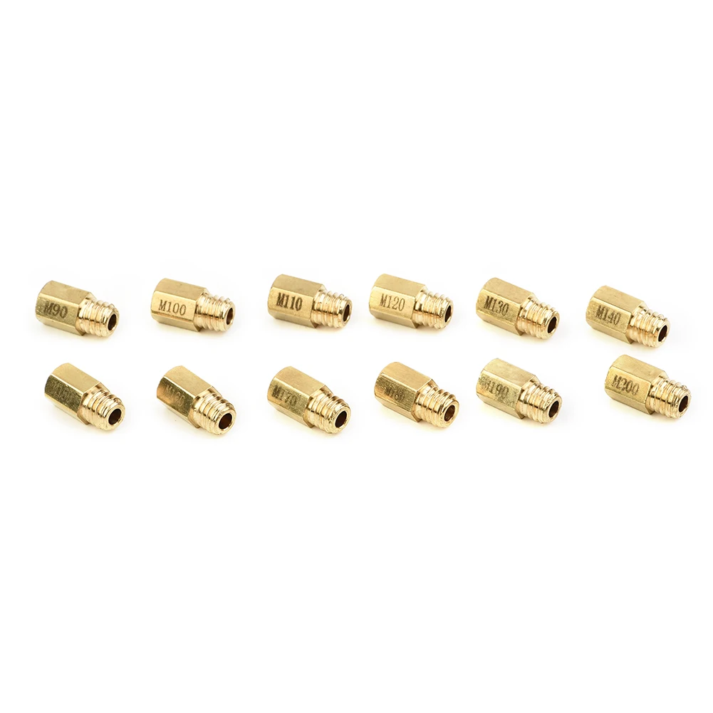 Gold color Carburetor nozzle Jets Motorcycle VM /Set 12pcs 90- 200 Carb Carburetor For Mikuni Motorbike TM Hot
Gold color Carburetor nozzle Jets Motorcycle VM /Set 12pcs 90- 200 Carb Carburetor For Mikuni Motorbike TM Hot