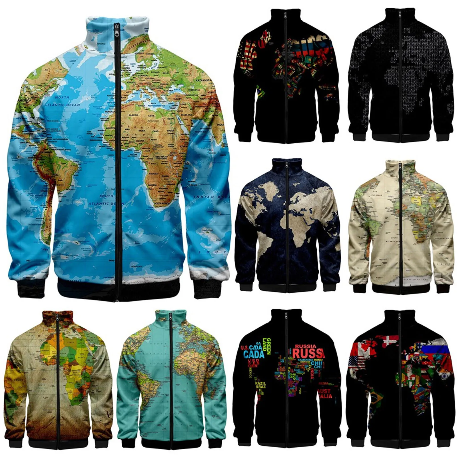 Autumn Bomber Jacket Men Plus Size Streetwear Slim Fit Baseball Collar Jackets Coats Casual Outwear Clothing Tops 3D
Autumn Bomber Jacket Men Plus Size Streetwear Slim Fit Baseball Collar Jackets Coats Casual Outwear Clothing Tops 3D