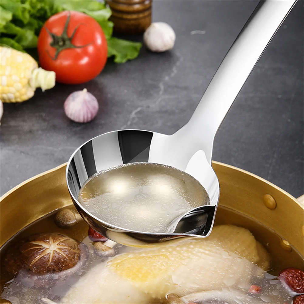 1x Stainless Steel Oil-Water Separator Spoon Greaseproof Anti-scalding Spoon Soup Colander Home Oil Filter Spoon Kitchen Gadget
1x Stainless Steel Oil-Water Separator Spoon Greaseproof Anti-scalding Spoon Soup Colander Home Oil Filter Spoon Kitchen Gadget