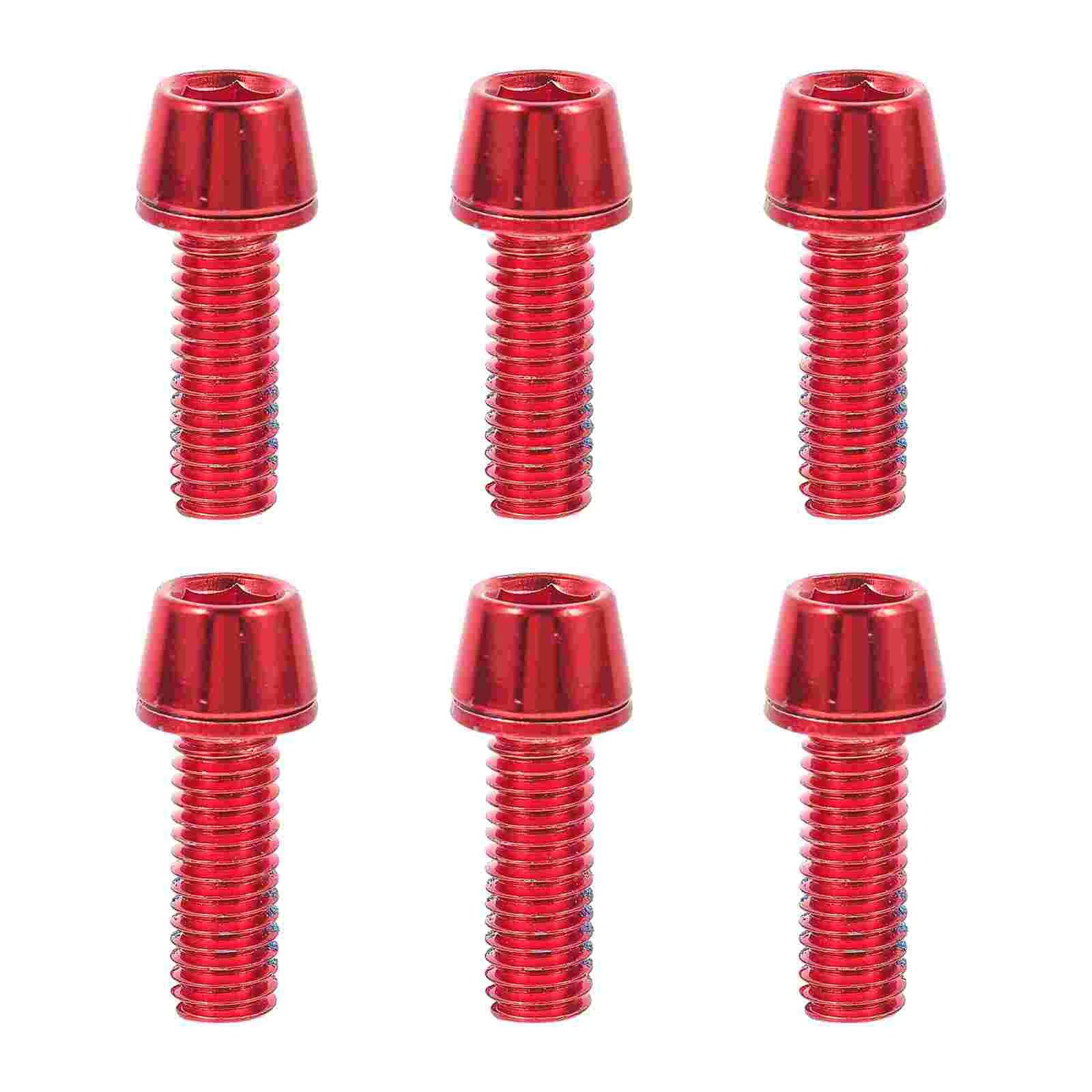 6Pcs Practical Screws for Bike Brake Disc Anti-oxidation Titanium Alloy Screws Cycling Accessories
6Pcs Practical Screws for Bike Brake Disc Anti-oxidation Titanium Alloy Screws Cycling Accessories