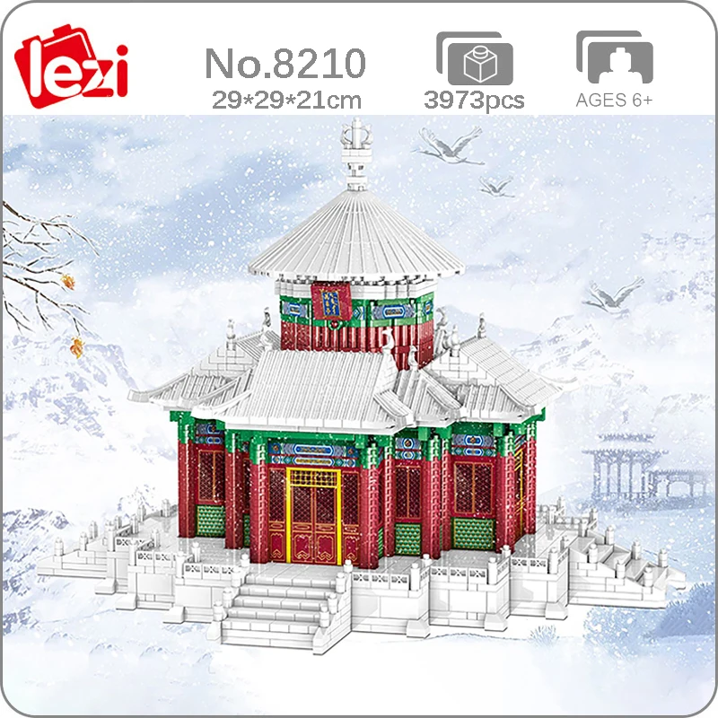 Lezi 8210 г., Всемирная архитектура, Императорский дворец, сад, зимний Снежный павильон, модель 3D, мини алмазные блоки, кирпичи, игрушки для строительства, без коробки
Lezi 8210 г., Всемирная архитектура, Императорский дворец, сад, зимний Снежный павильон, модель 3D, мини алмазные блоки, кирпичи, игрушки для строительства, без коробки