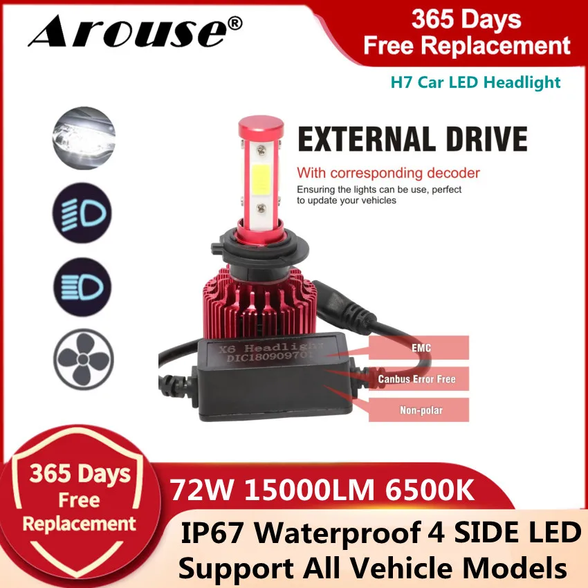 X6R H7 Led Car Light 9004 9006 H11 H1 HB3 HB4 COB Car Led Headlight Bulbs H4 Hi-Lo Beam 72W 15000LM 6500K Car Led Light 12v
X6R H7 Led Car Light 9004 9006 H11 H1 HB3 HB4 COB Car Led Headlight Bulbs H4 Hi-Lo Beam 72W 15000LM 6500K Car Led Light 12v