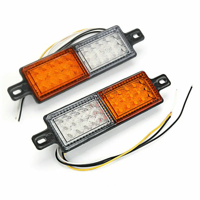 2pcs Universal Front Bumper Bullbar 12V-24V 30 LED Indicator Side Marker Lamp Park Lights Lighting & Lamps Auto Parts
2pcs Universal Front Bumper Bullbar 12V-24V 30 LED Indicator Side Marker Lamp Park Lights Lighting & Lamps Auto Parts
