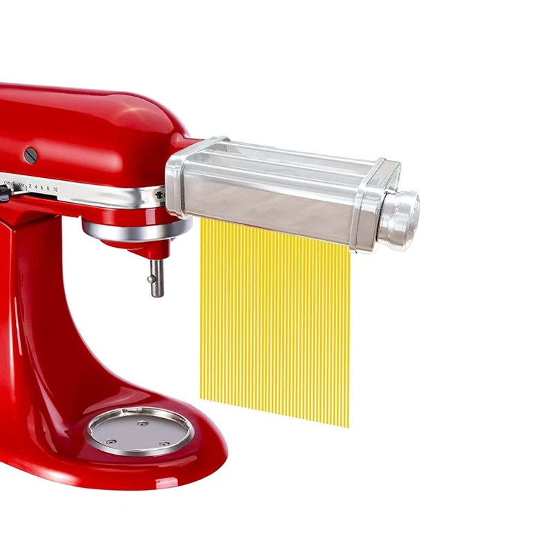 Pasta Maker Attachment 2 in 1 Set for KitchenAid Stand Mixers Included Pasta Sheet Roller Spaghetti /Fettuccine Cutter
Pasta Maker Attachment 2 in 1 Set for KitchenAid Stand Mixers Included Pasta Sheet Roller Spaghetti /Fettuccine Cutter
